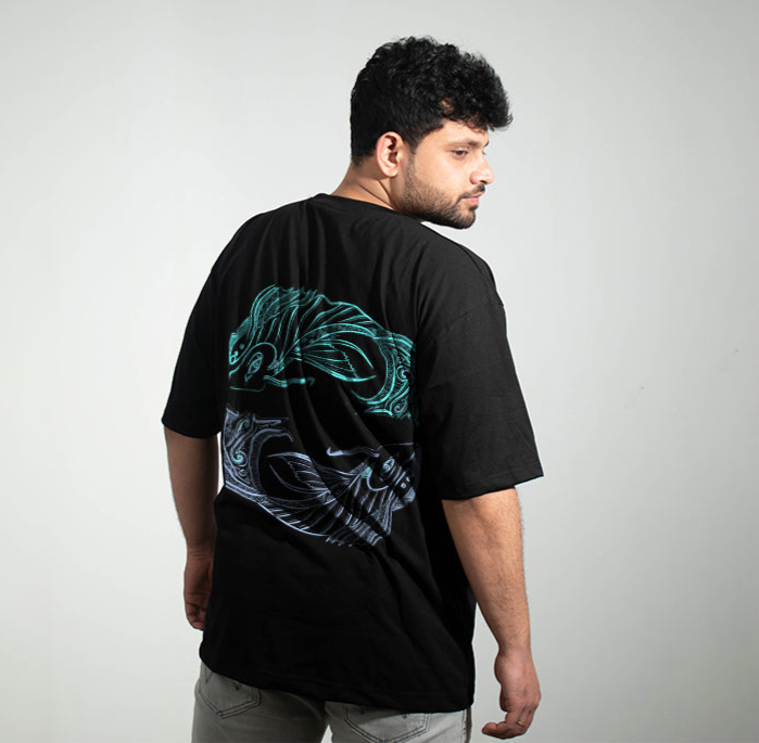 PISCES ZODIAC (मीन) - OVERSIZE PREMIUM T-SHIRTS