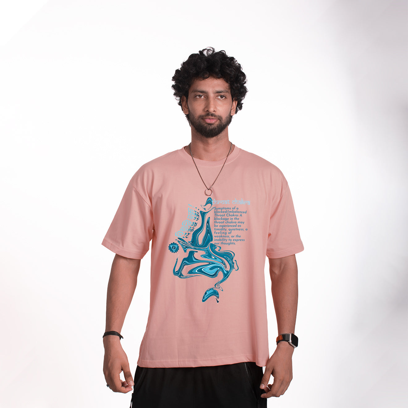 THROAT CHAKRA - PREMIUM OVERSIZE T-SHIRT