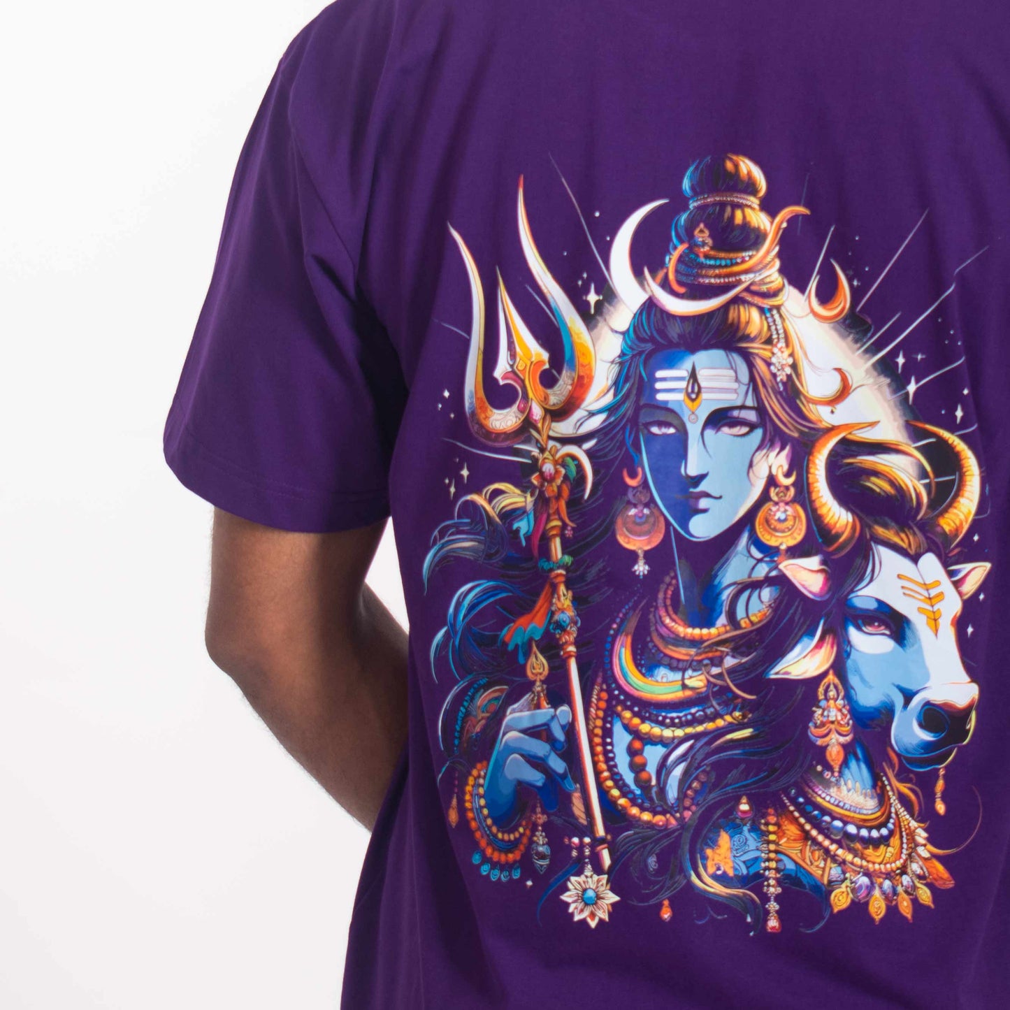 THE TRIDENT WIELDER - THE SHIVA PREMIUM T-SHIRT