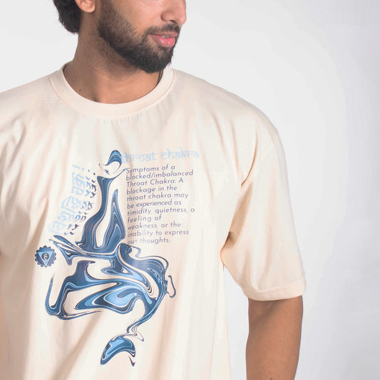 THROAT CHAKRA - PREMIUM OVERSIZE T-SHIRT