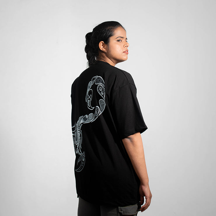 SCORPIO ZODIAC (वृश्चिक)-  OVERSIZE PREMIUM T-SHIRT