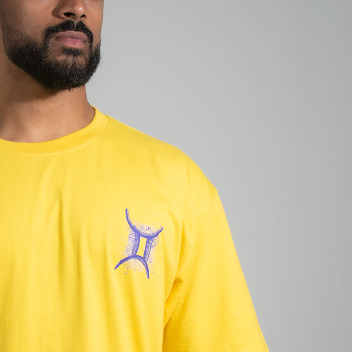 GEMINI ZODIAC (मिथुन) - OVERSIZE PREMIUM T-SHIRT