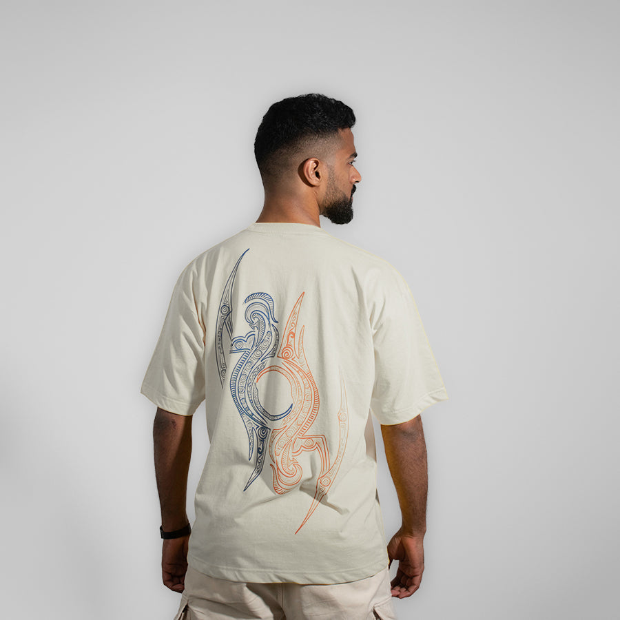 GEMINI ZODIAC (मिथुन) - OVERSIZE PREMIUM T-SHIRT