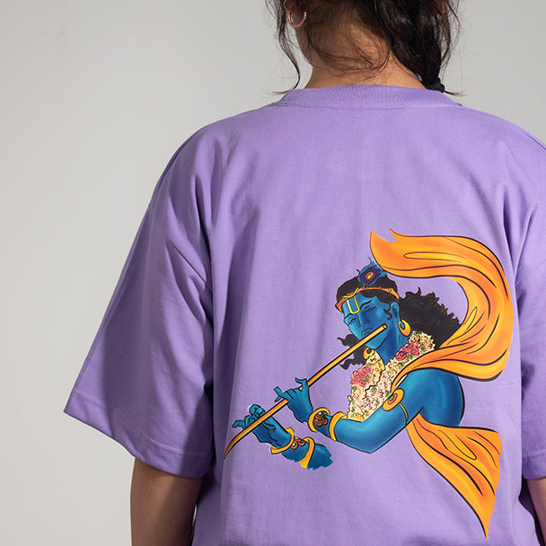 KRISHNA OVERSIZE PREMIUM T-SHIRT.