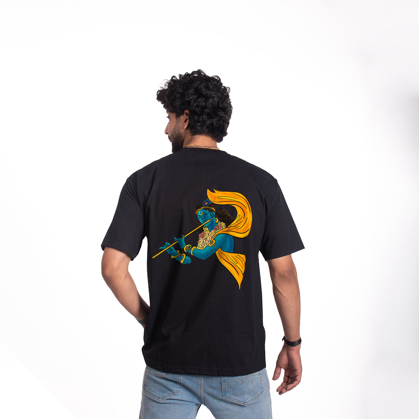 KRISHNA OVERSIZE PREMIUM T-SHIRT.