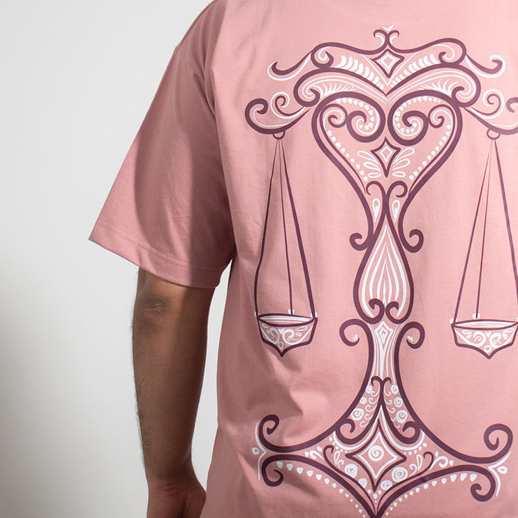 LIBRA ZODIAC (तुला) - OVERSIZE PREMIUM T-SHIRT