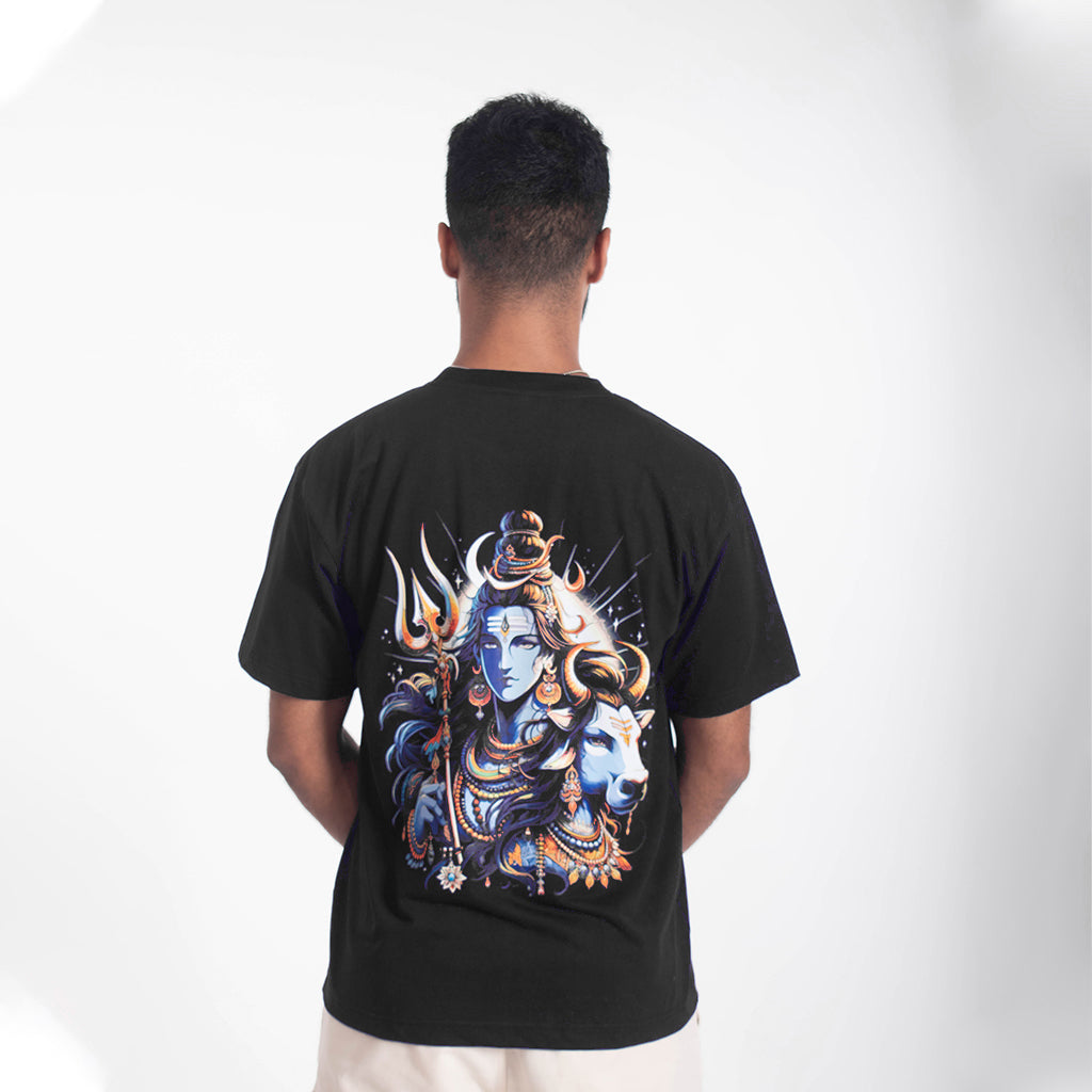 THE TRIDENT WIELDER - THE SHIVA PREMIUM T-SHIRT