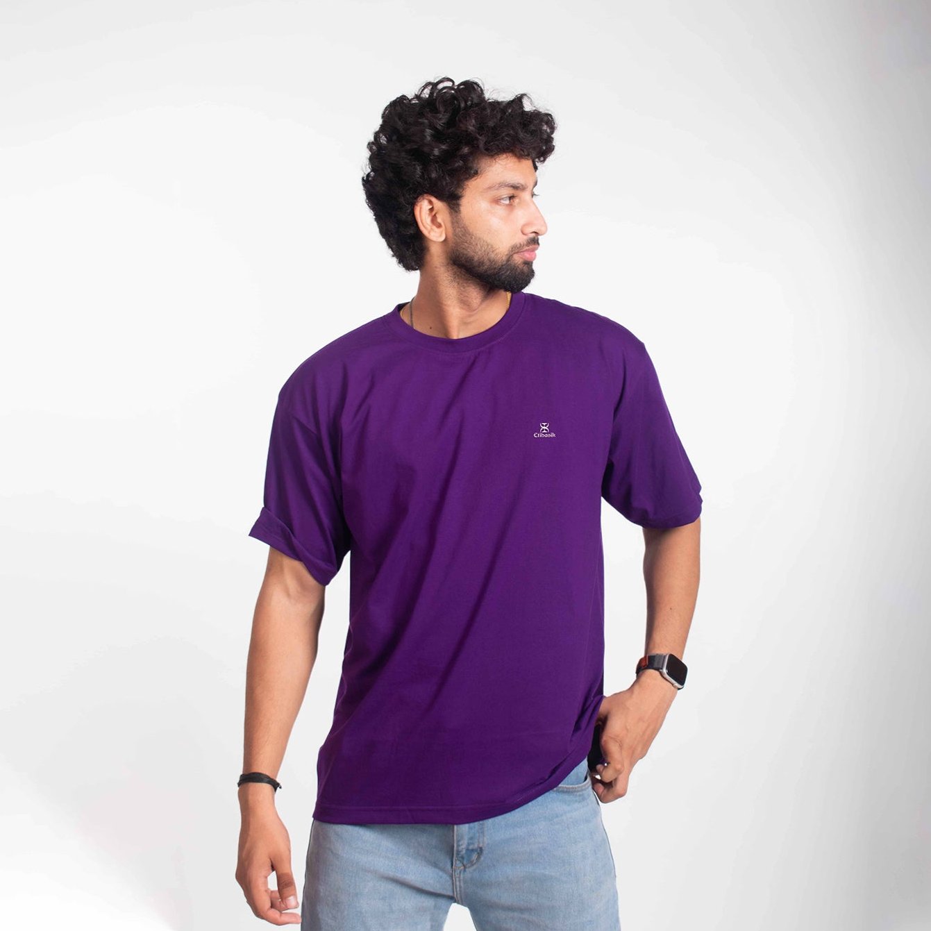 PURPLE PREMIUM OVERSIZE T-SHIRT